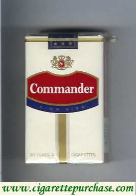 Commander cigarettes king size